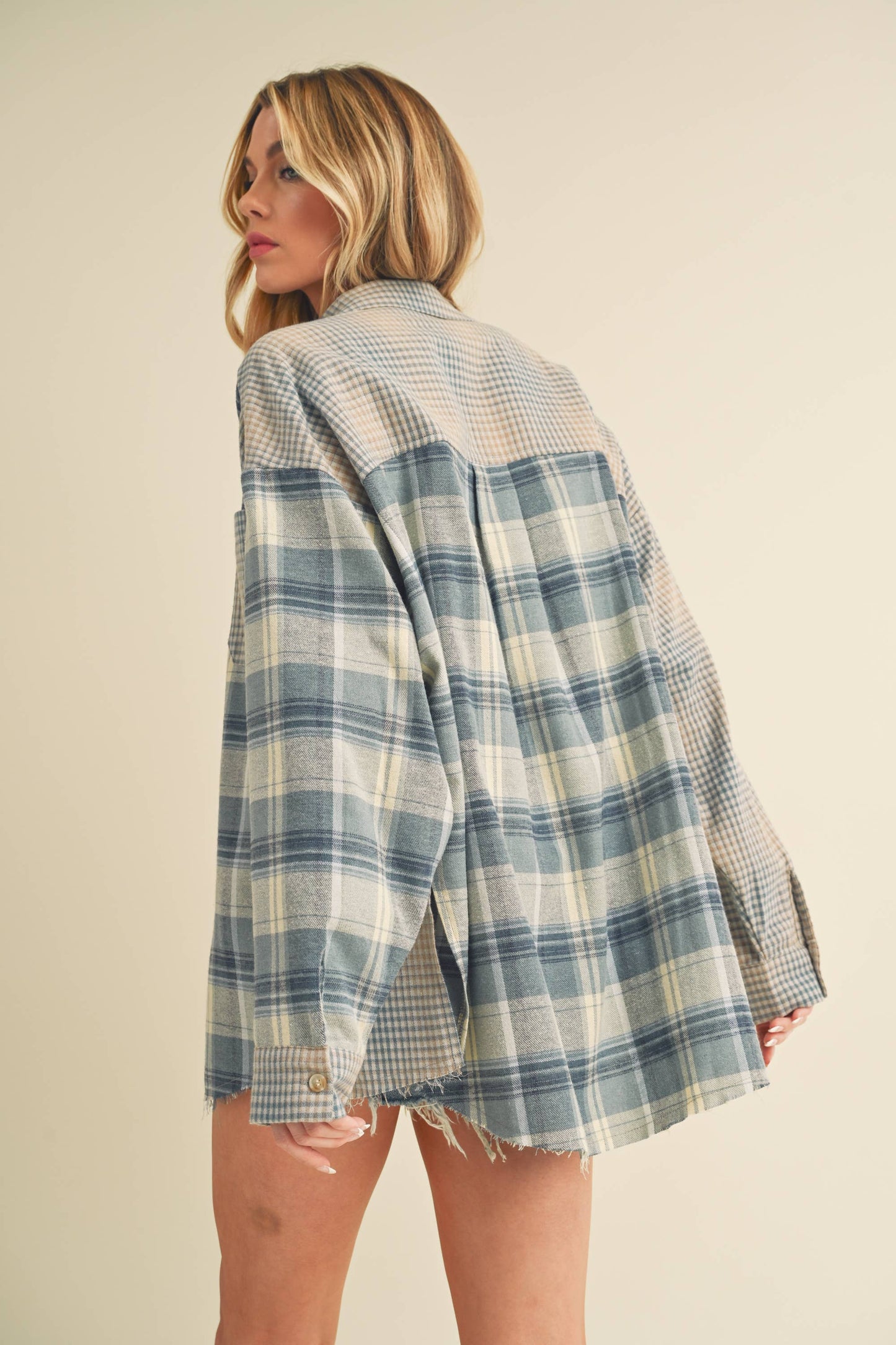 State of Style Plaid Top