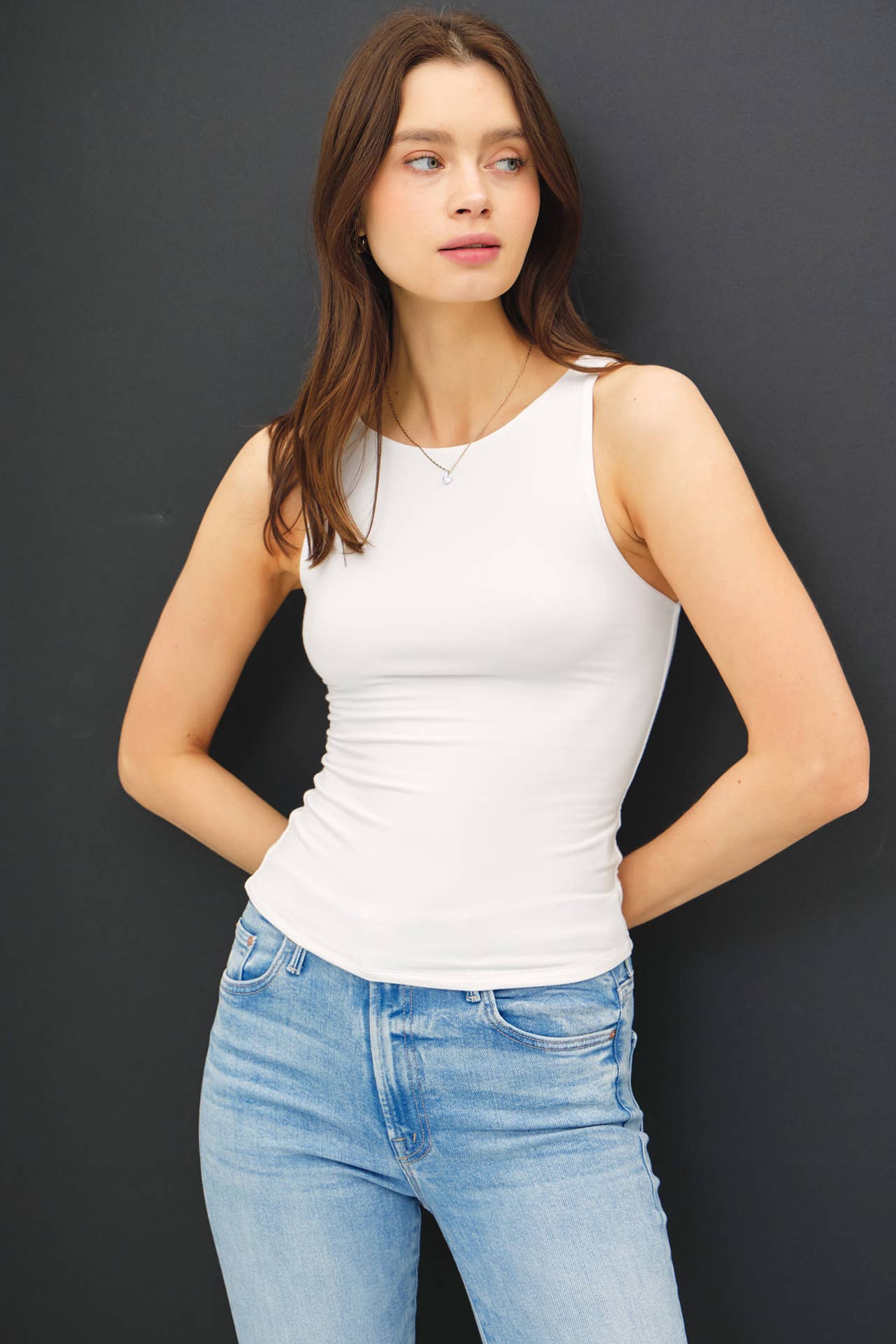 Boat Neck Top