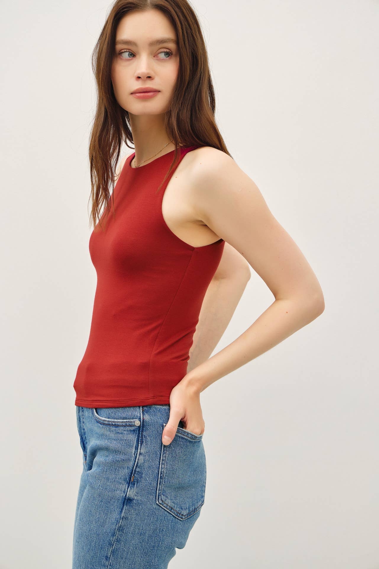 Boat Neck Top