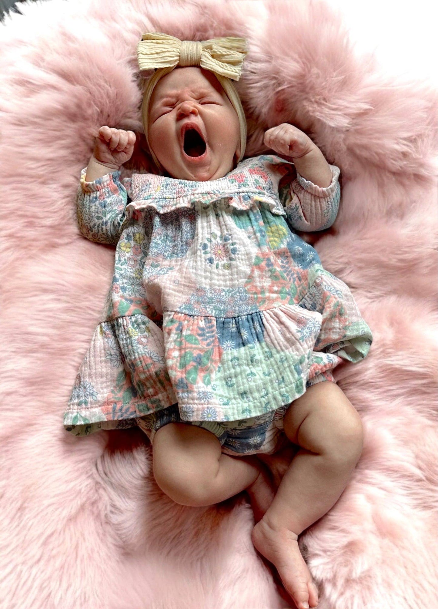 Baby Patchwork Dress & Bloomer Set
