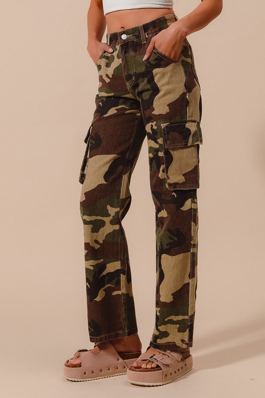 Disguise Yourself Camo Jeans