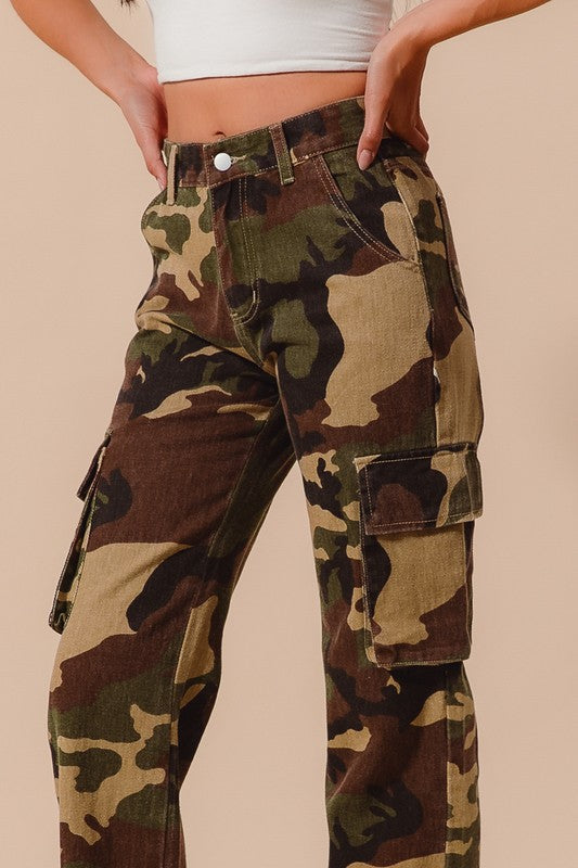 Disguise Yourself Camo Jeans