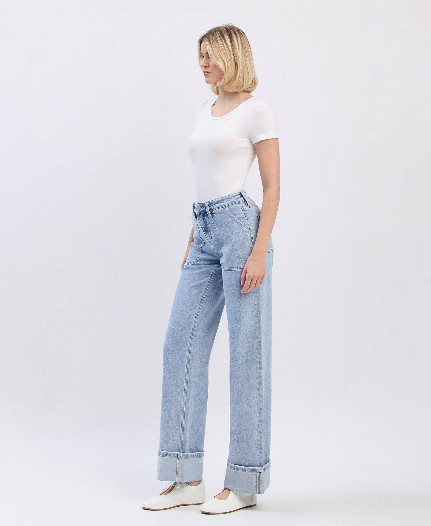 It Girl Wide Leg Jeans