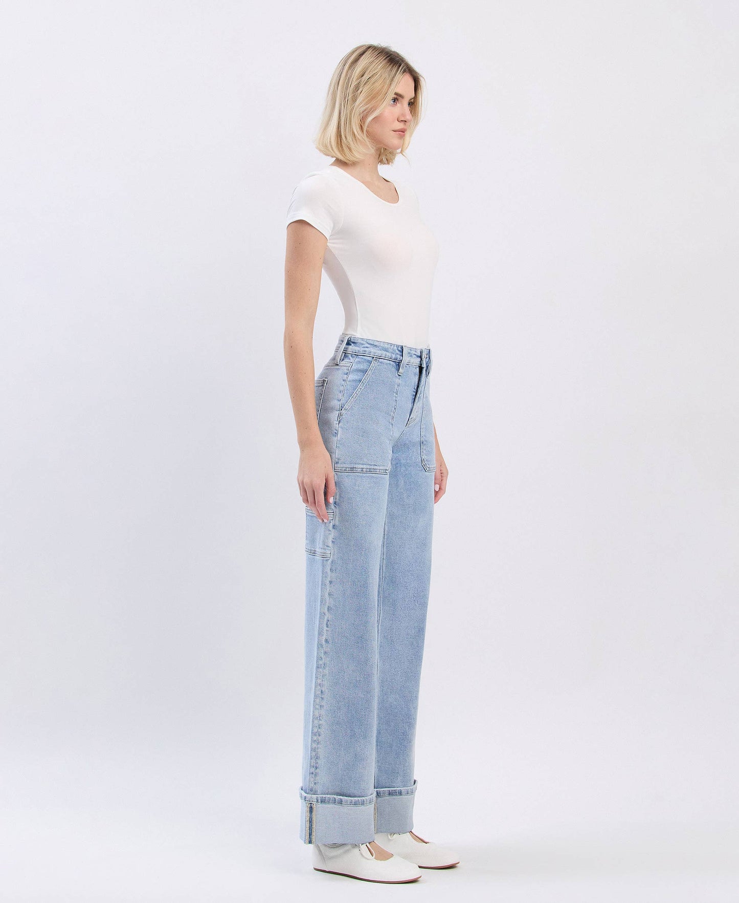 It Girl Wide Leg Jeans