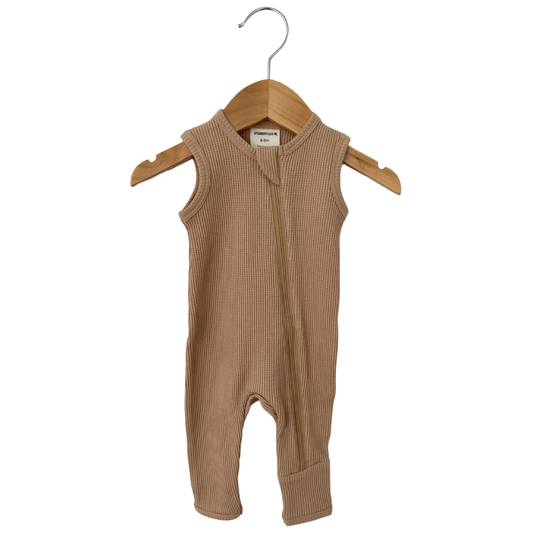 Baby Organic Waffle Romper