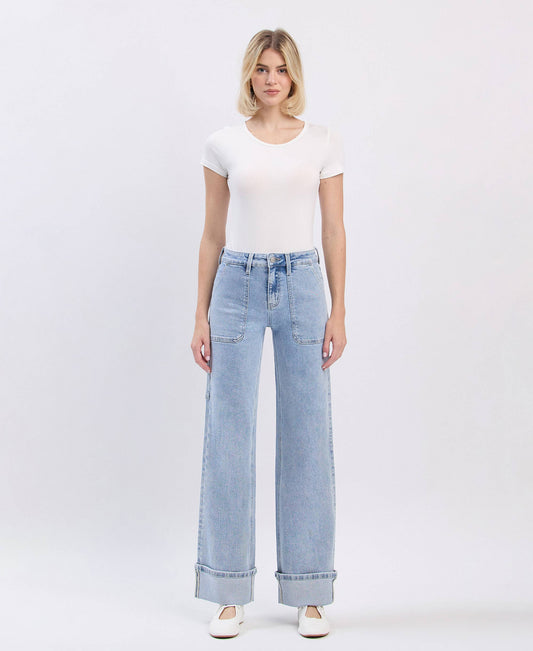 It Girl Wide Leg Jeans
