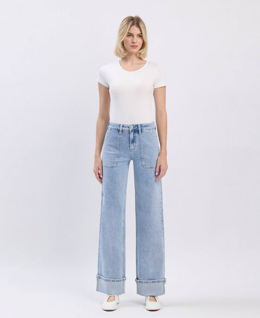 It Girl Wide Leg Jeans