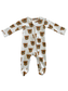 Bear Organic Zip Footie