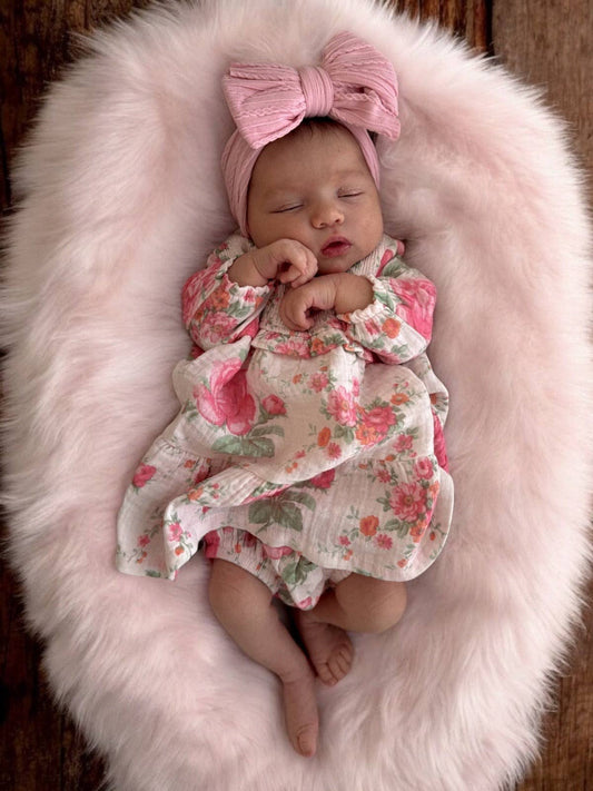 Baby Floral Dress & Bloomer Set