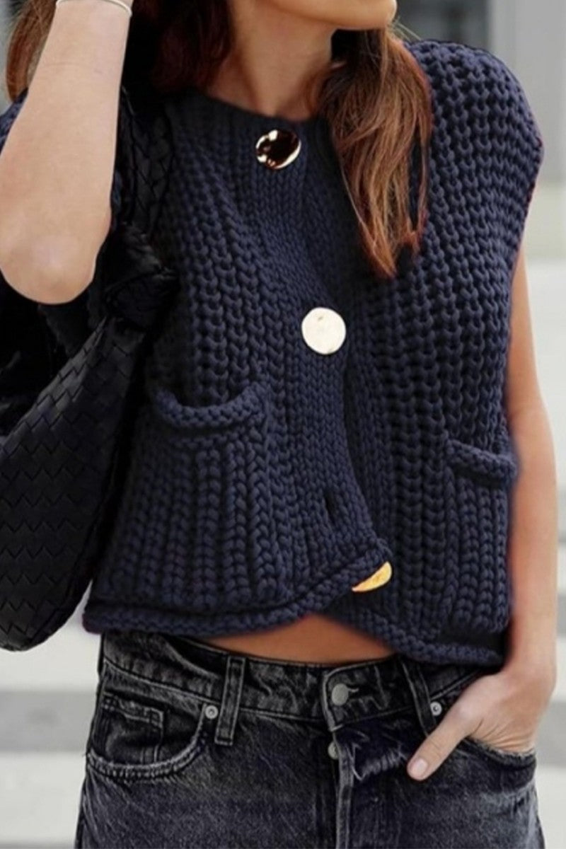 Refined Style Sweater Vest