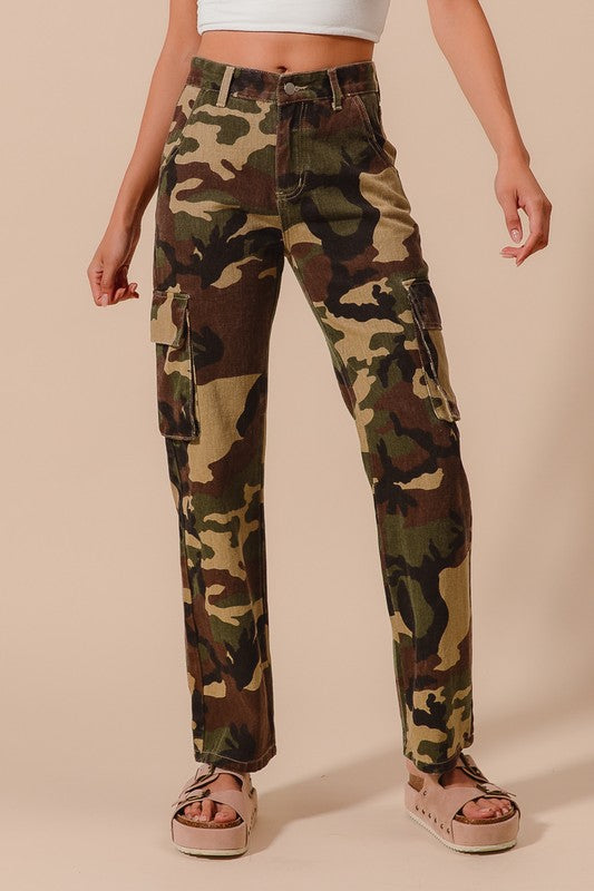 Disguise Yourself Camo Jeans
